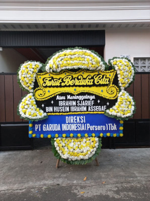 Papan Bunga Duka di Gempol Sari