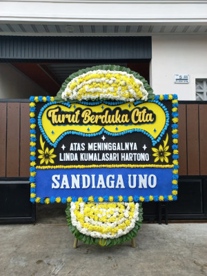 Papan Bunga Duka di Gempol Sari