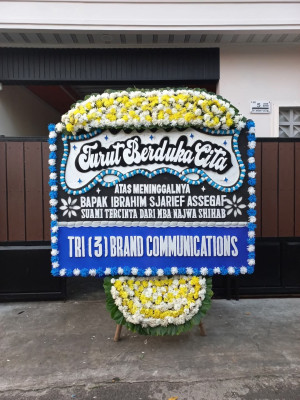 Papan Bunga Duka di Gempol Sari